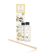 ipuro - Parfum d'ambiance ipuro blanc lily - Désodorisant discret avec  notes florales et délicates - Désodorisant élégant dans l'appartement pour  une