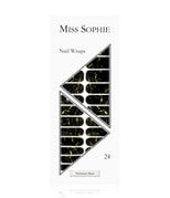 Miss Sophie Marbleous Black Film à ongles
