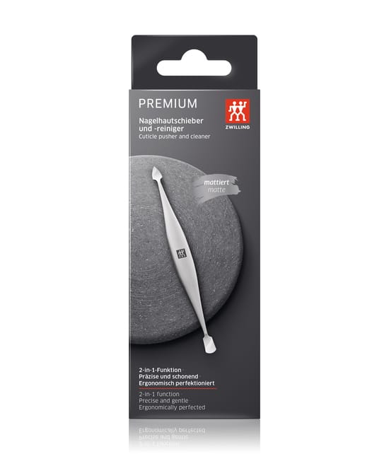 Image du produit 2 sur 6, Zwilling Manucure combinée Premium Repousse-cuticules 2 en 1