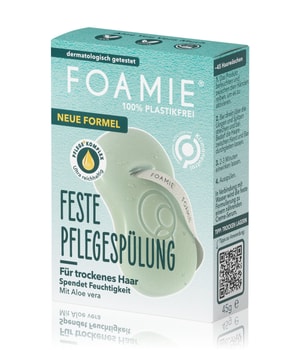 FOAMIE Aloe You Vera Much Après-shampoing solide 45 g 4063528051264 pack-shot_fr