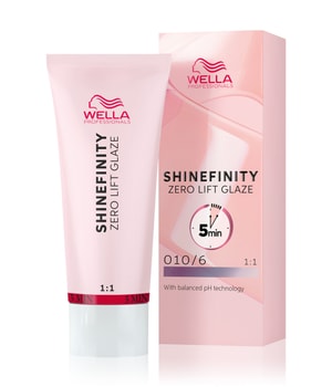 Wella Professionals Shinefinity Glaze Coloration temporaire professionnel Nr. 010/6 - Lavender Flash 60 ml Unisexe