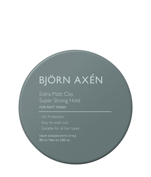 Björn Axén Extra Matt Clay Super Strong Hold Pâte cheveux 80 ml