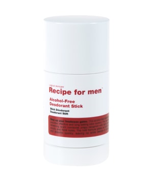 Recipe for Men Alcohol Free Deodorant Stick Déodorant stick 75 ml 7350012810276 base-shot_fr
