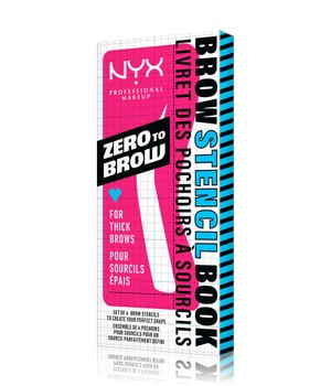 NYX Professional Makeup Zero To Brow Pochoir à sourcils 1 art.