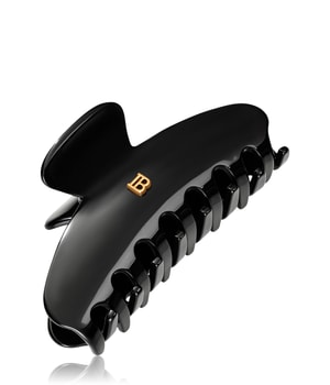 Balmain Hair Couture Cellulose Acetate Pince à cheveux Medium Black Barrettes Unisexe