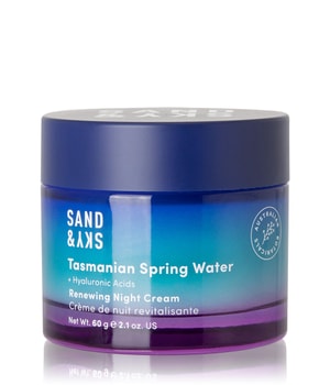 Sand & Sky Tasmanian Spring Water Crème de nuit 60 g 8886482916129 base-shot_fr