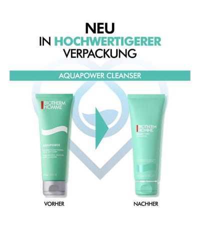 Biotherm Homme Aquapower Gel nettoyant 125 ml 3605540600849 pack-shot_fr