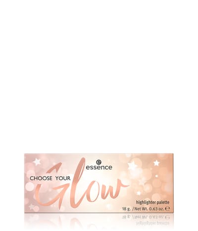 essence Choose Your Glow Palette d'highlighters 18 g 4059729255464 pack-shot_fr