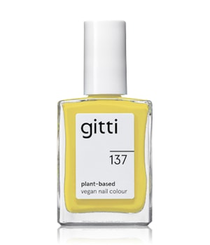 gitti no. 137 Vernis à ongles Leuchtendes Gelb 15 ml Unisexe
