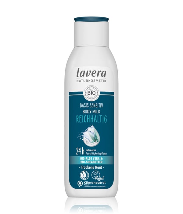 Image du produit 1 sur 2, lavera Basis Sensitiv Lait pour le corps
