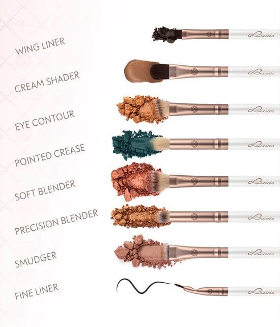 Image du produit 5 sur 5, Luvia All Eye Want Kit pinceaux maquillage