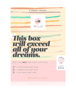 MILU This Box Will Exceed All Of Your Dreams Masque en tissu 3 art. 8719324974073 base-shot_fr