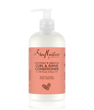 Shea Moisture Coconut & Hibiscus Curl and Shine Conditioner Après shampoing