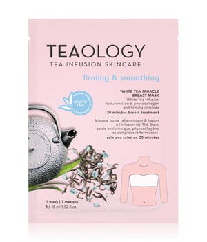 TEAOLOGY Masque pour poitrine White Tea Masque en tissu 60 ml 8050148502234 base-shot_fr