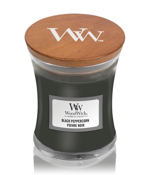 WoodWick Black Peppercorn Bougie parfumée 85 g 5038581103327 base-shot_fr
