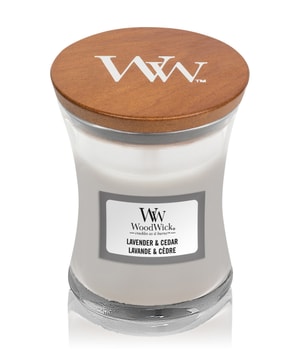 WoodWick Lavendar&Cedar Bougie parfumée 85 g 5038581103273 base-shot_fr