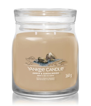 Yankee Candle Amber & Sandalwood Bougie parfumée 368 g 5038581129259 base-shot_fr