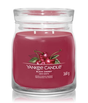 Yankee Candle Black Cherry Bougie parfumée 368 g