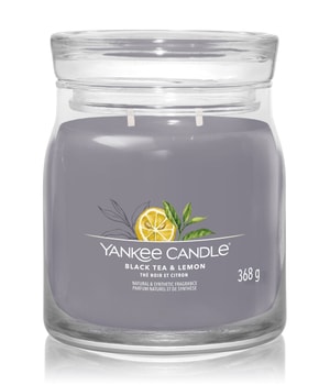 Yankee Candle Black Tea & Lemon Bougie parfumée 368 g
