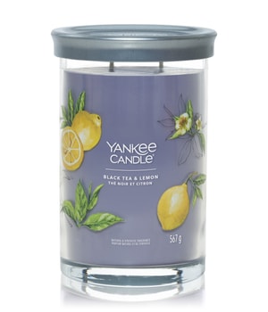 Yankee Candle Black Tea & Lemon Signature Large Tumbler Bougie parfumée 567 g