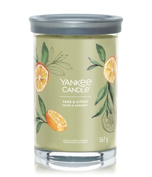 Yankee Candle Sage & Citrus Signature Large Tumbler Bougie parfumée 567 g