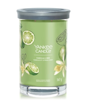 Yankee Candle Vanilla Lime Signature Large Tumbler Bougie parfumée 567 g